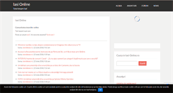 Desktop Screenshot of iasi-online.ro